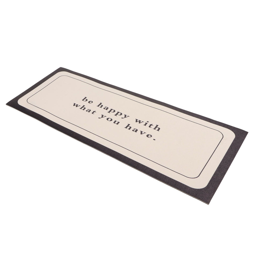 Coffee Mat Pu Leather Anti Slip Stain Resistant Waterproof Table Mat for Kitchen Countertop 30 ×120cm/11.8 X 47.2in
