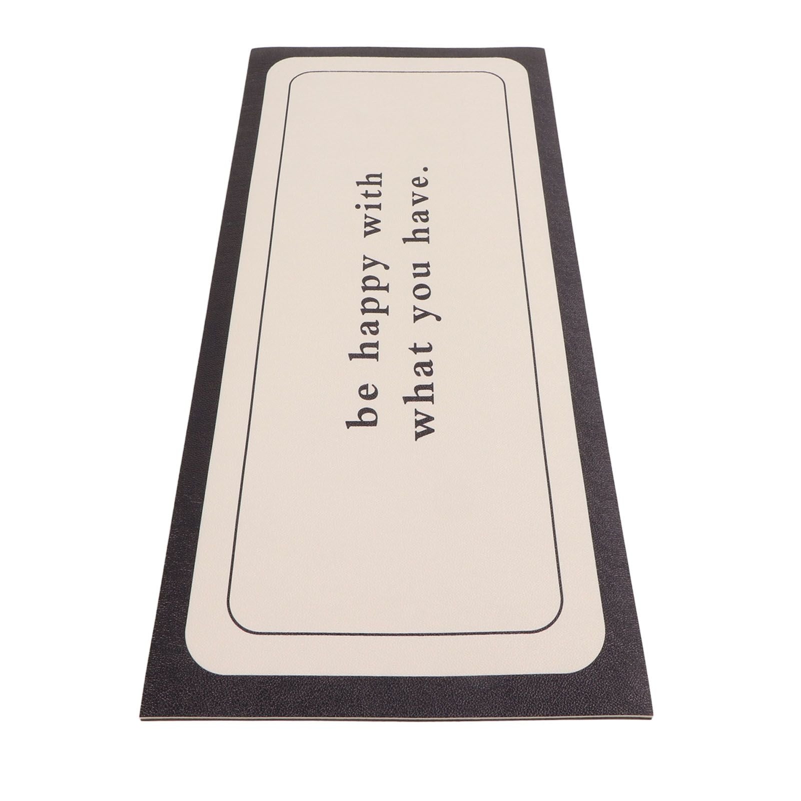 Coffee Mat Pu Leather Anti Slip Stain Resistant Waterproof Table Mat for Kitchen Countertop 30 ×120cm/11.8 X 47.2in