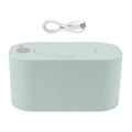 Wipe Warmer Wet Wipe Dispenser USB Powered Constant Temperature Large Capacity with Display Wipe Heater for Infants Green