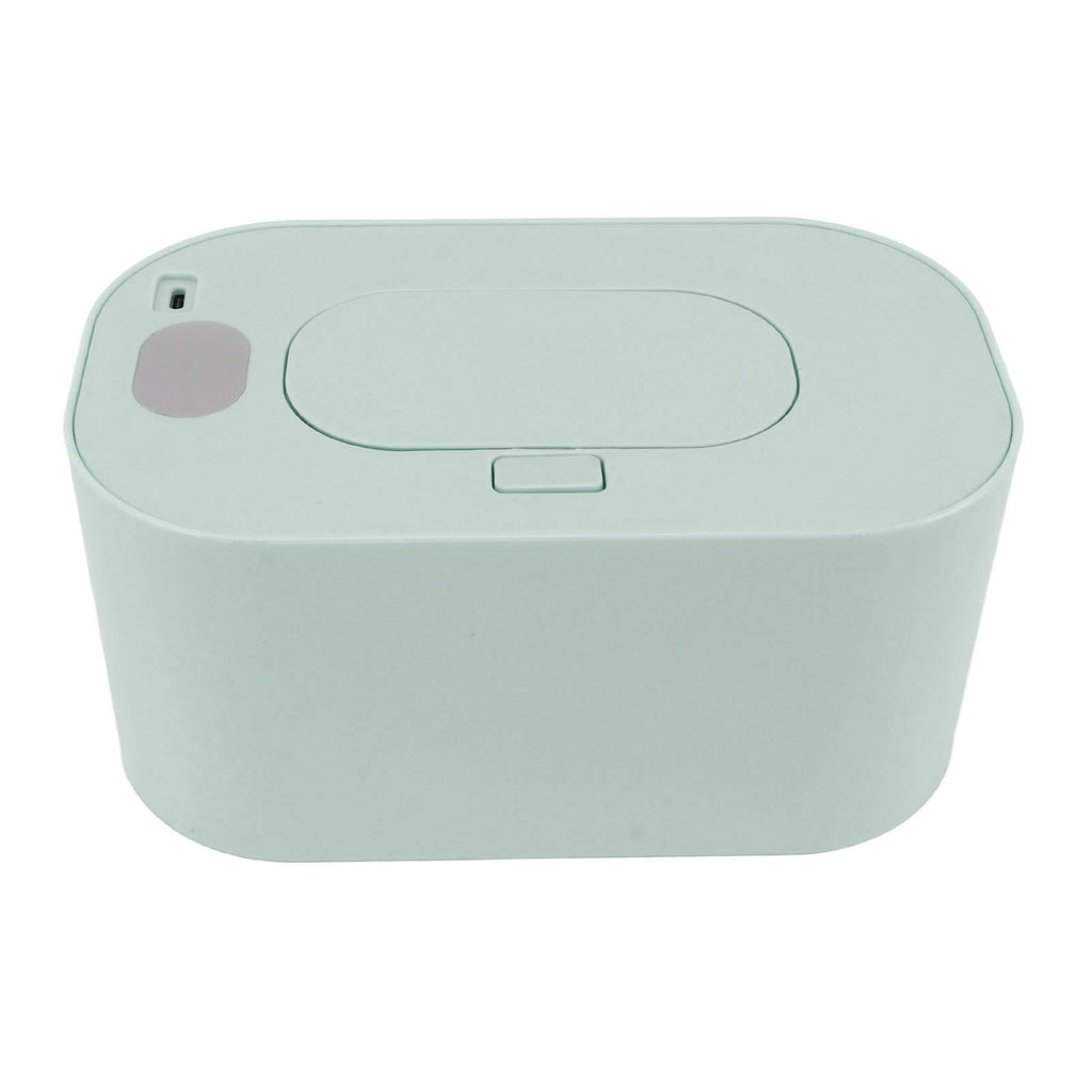 Wipe Warmer Wet Wipe Dispenser USB Powered Constant Temperature Large Capacity with Display Wipe Heater for Infants Green