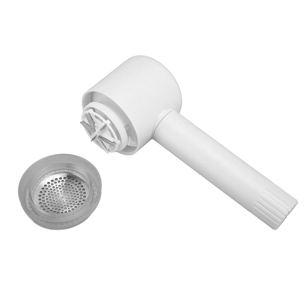 Electric Lint Shaver Fuzz Removing 6 Blades High Efficiency Lint Roller Fabric Defuzzer for Clothes Carpet Couch White