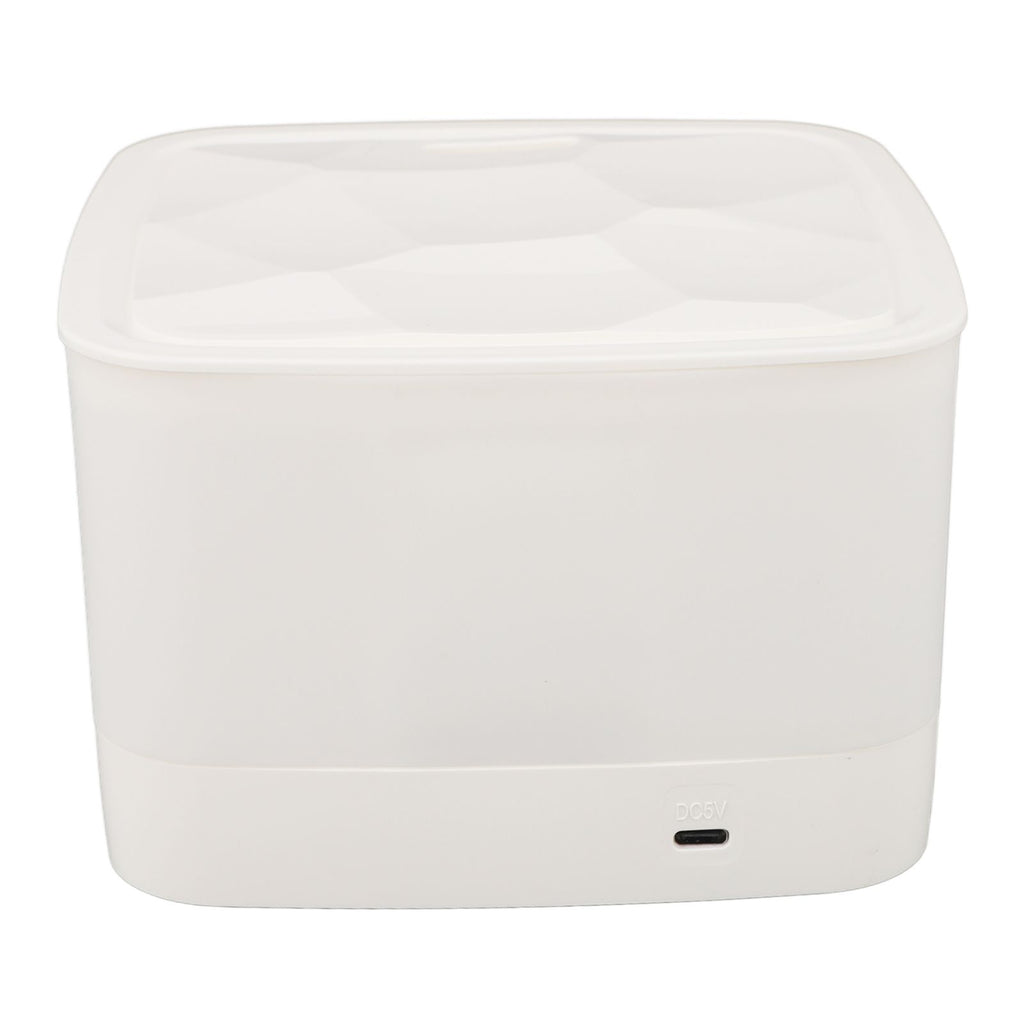Aroma Diffuser Humidifier with Remote Control USB 5V 800mL RGB 7 Color Light Colorful Humidifier for Bedroom White