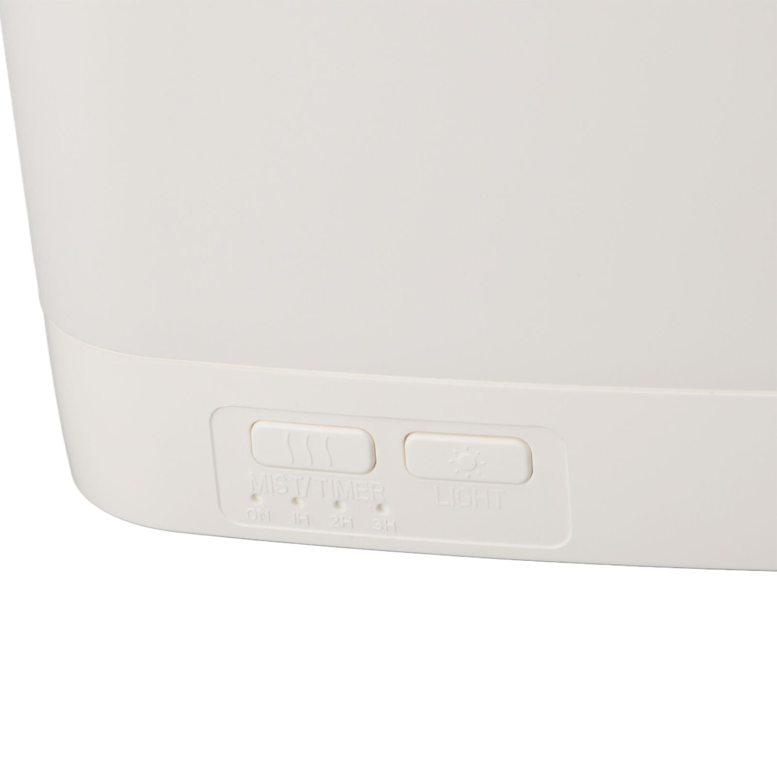 Aroma Diffuser Humidifier with Remote Control USB 5V 800mL RGB 7 Color Light Colorful Humidifier for Bedroom White