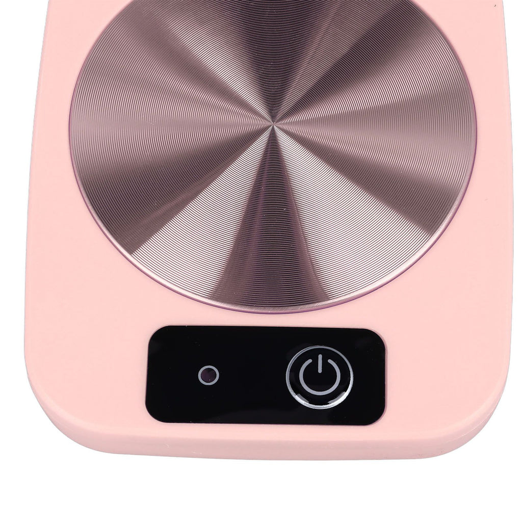 Coffee Warmer Smart Constant Temperature USB Powered Portable Mug Warmer for Office Travel Home Pink