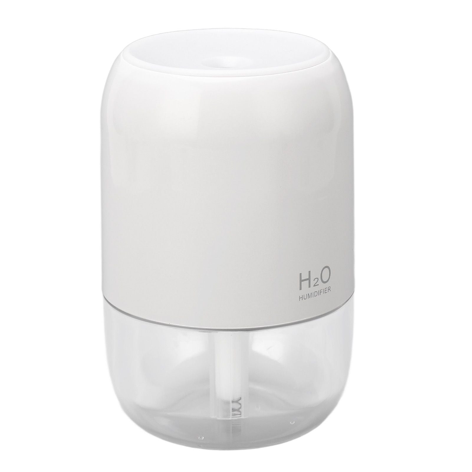 200ml Aromatherapy Diffuser Aroma Diffuser Aromatherapy Machine Mist Humidifier with 7 Colorful Ambient Lights for Household Bedroom Car Desktop White