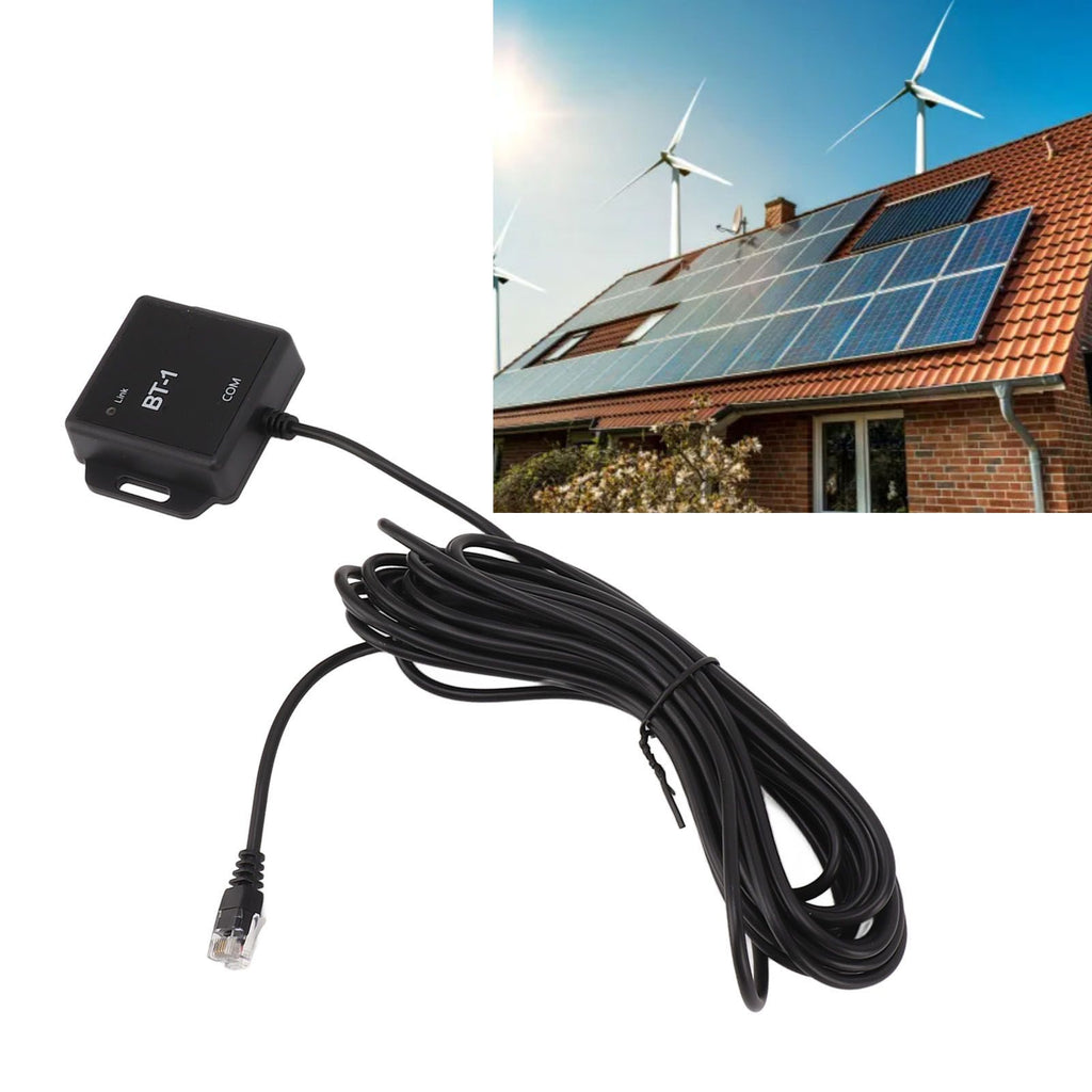 BT Module with RJ12 Communication Port Anti Interference BT 1 Bluetooth Module For ML Series MPPT 20A 30A 40A 60A Solar Charge Controller
