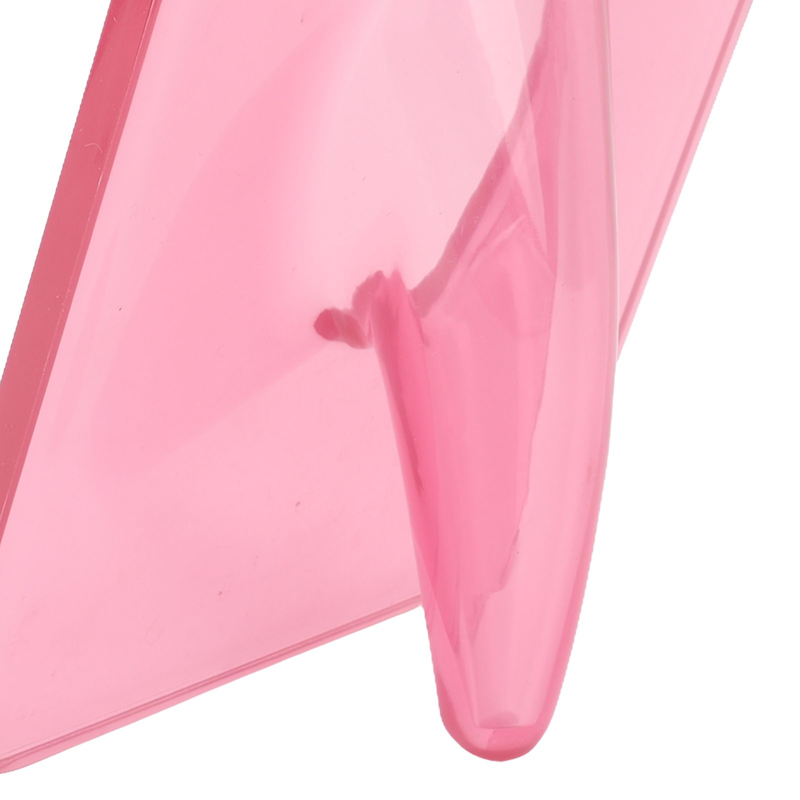 Photo Frame Flower Vase Acrylic Rectangle Centerpiece Clear Hydroponic Floral Vase for Dining Table Home Office Pink