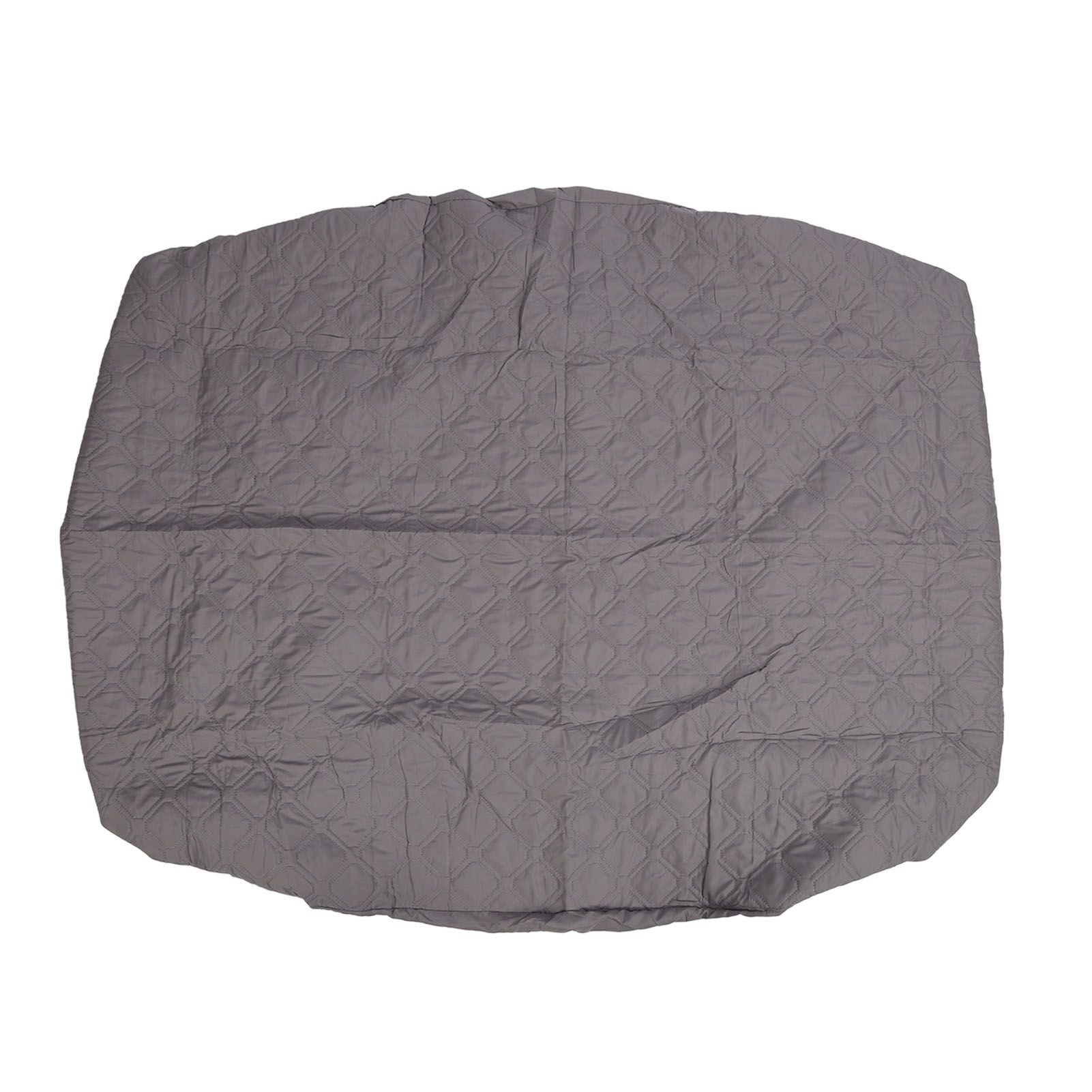 Mattress Cover Waterproof Dustproof Skin Friendly Cotton Insert Design Bed Fitted Sheet Protector for Children Elderly People Bedding Products Gray 135x190cm / 53.1x74.8in 45cm / 17.7in