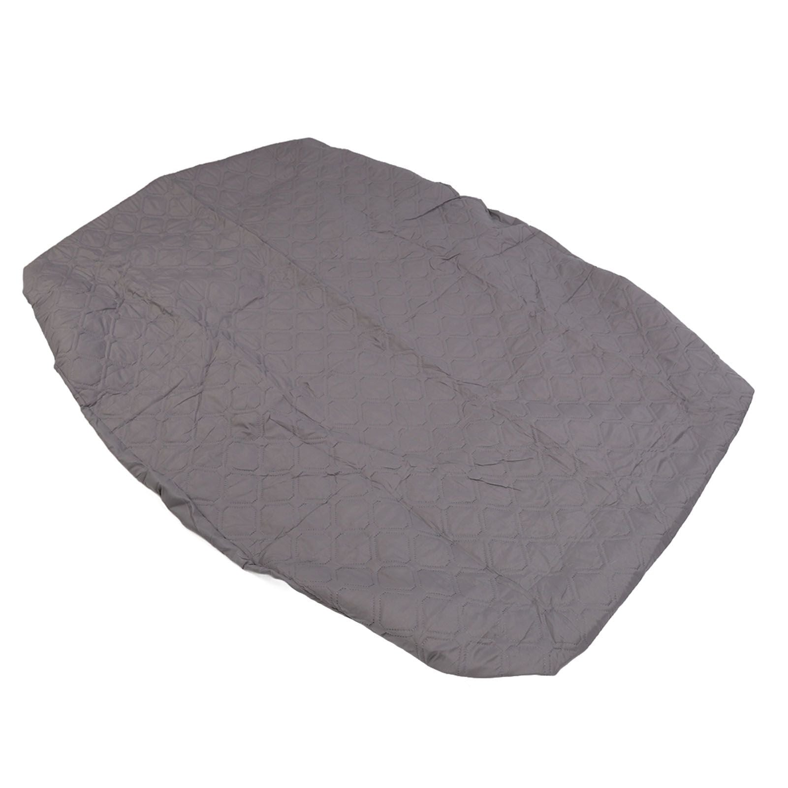 Mattress Cover Waterproof Dustproof Skin Friendly Cotton Insert Design Bed Fitted Sheet Protector for Children Elderly People Bedding Products Gray 135x190cm / 53.1x74.8in 45cm / 17.7in