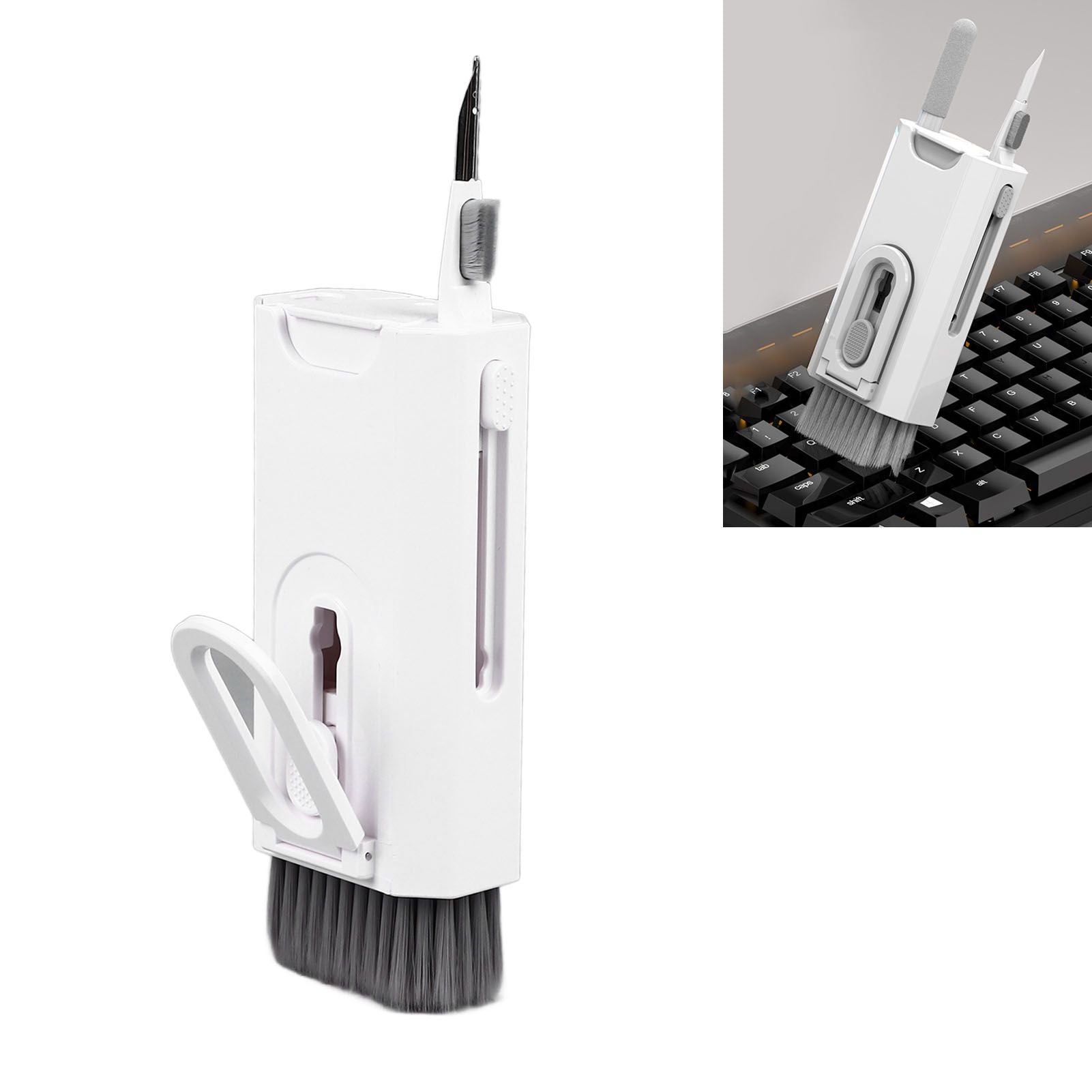 8 in 1 Electronic Cleaner Kit Multi Functional Laptop Screen Keyboard Earbuds Cleaner Kit Computer Cleaning Tool Kit