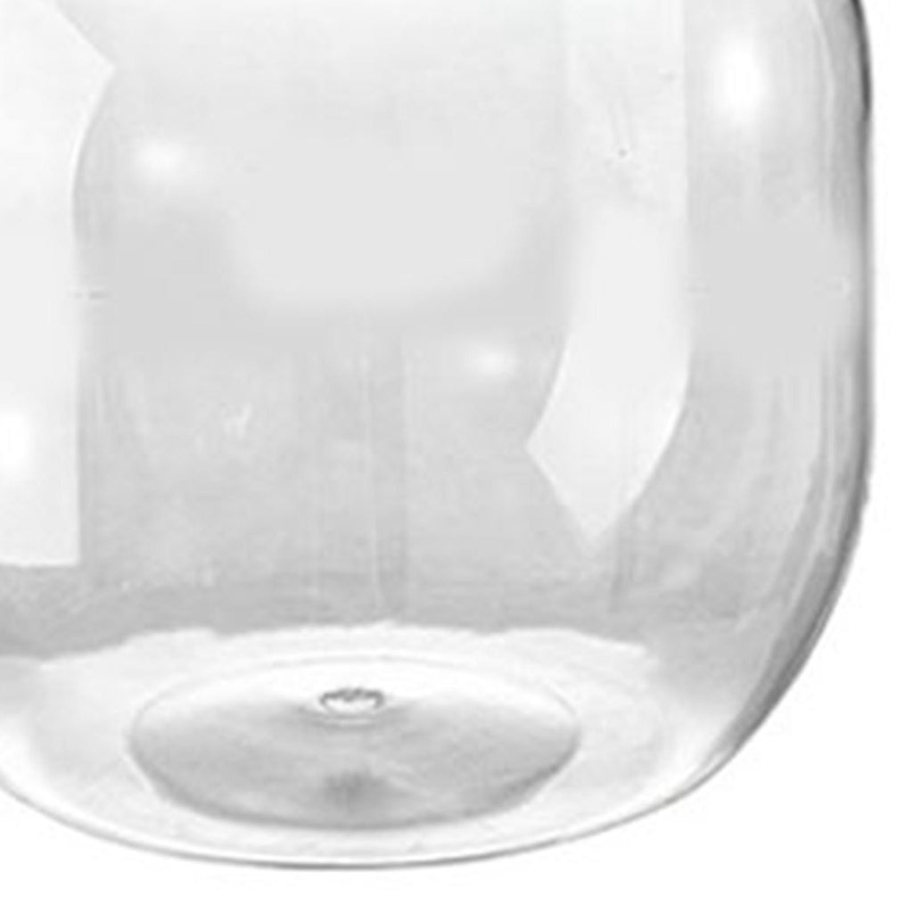 Toy Storage Stool Multipurpose Innovative Round Shape Transparent Storage Stool for Home Living Room Entryway Yellow