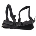 Transfer and Walking Gait Belt with Handles Adjustable Elderly Standing Assist Lift Belt for Seniors Caregiver Nurse Black