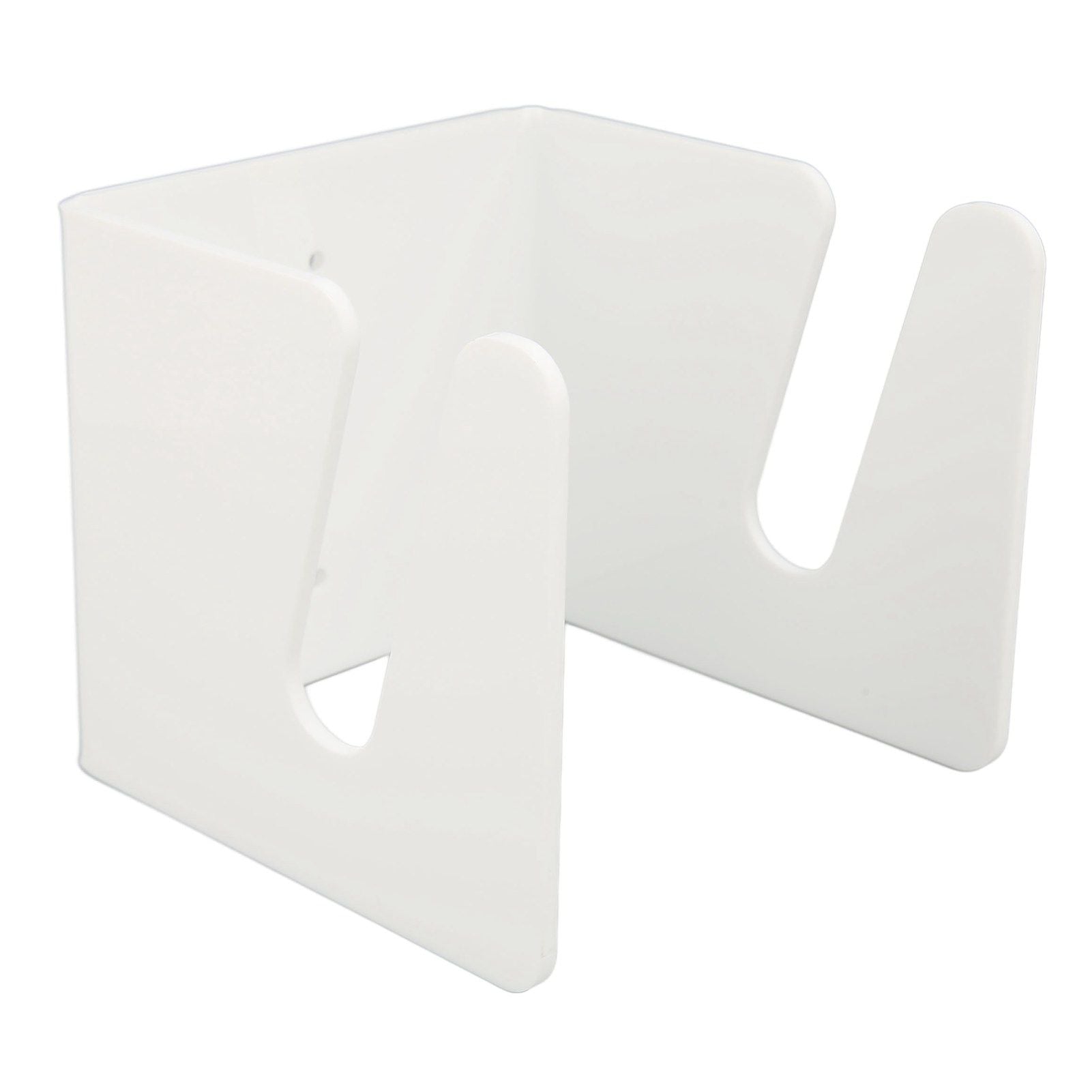 Skateboard Wall Mount Acrylic Display Storage Holder Hanger Home Decoration for Indoor White