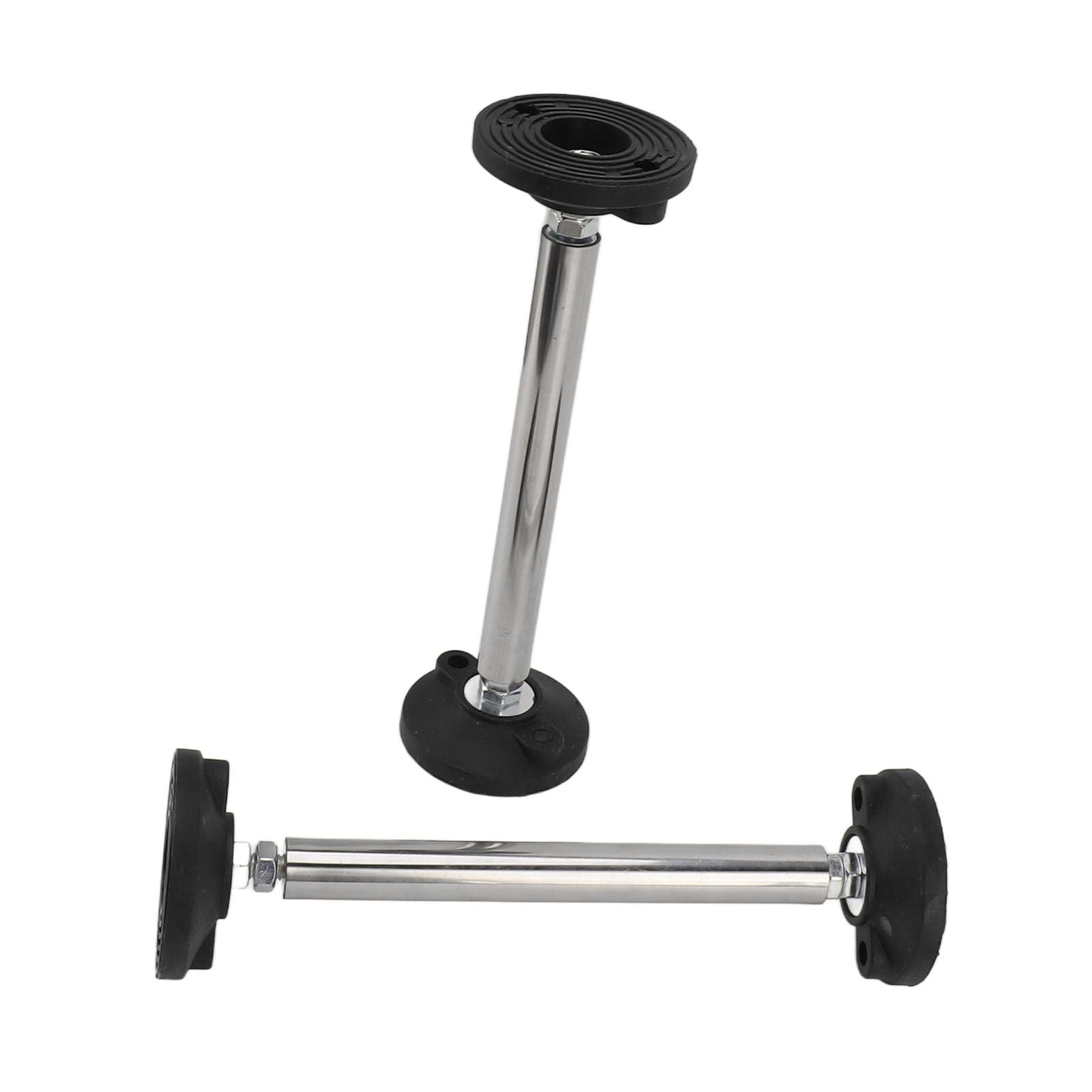 2Pcs Cabinet Adjustable Support Rod Stainless Steel Bathroom Cabinet Hanging Installation Lifting Support Rod Model 150