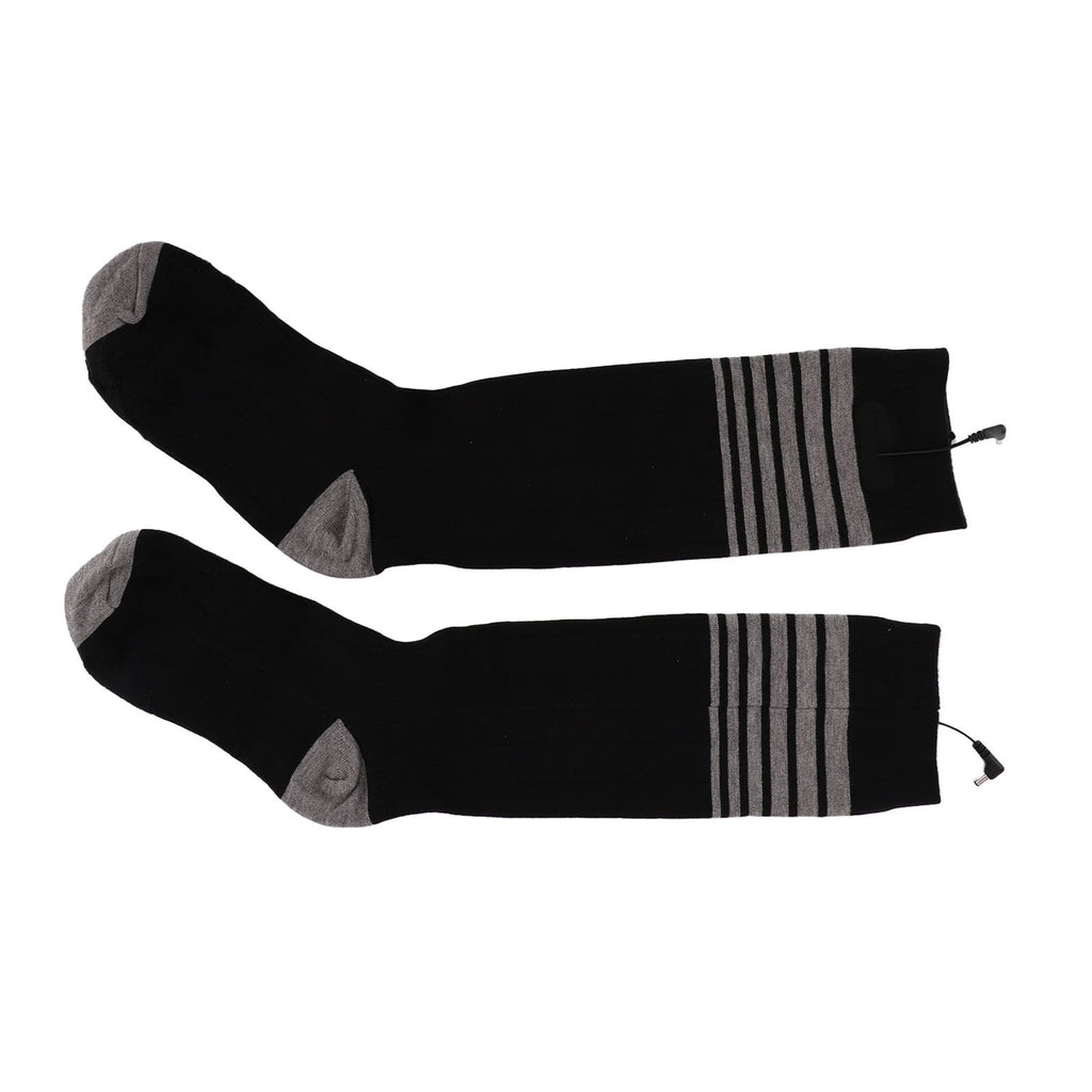 Electric Heated Socks for Men Women Battery Heated Socks with 3 Heat Settings for Hunting Hiking Camping Black