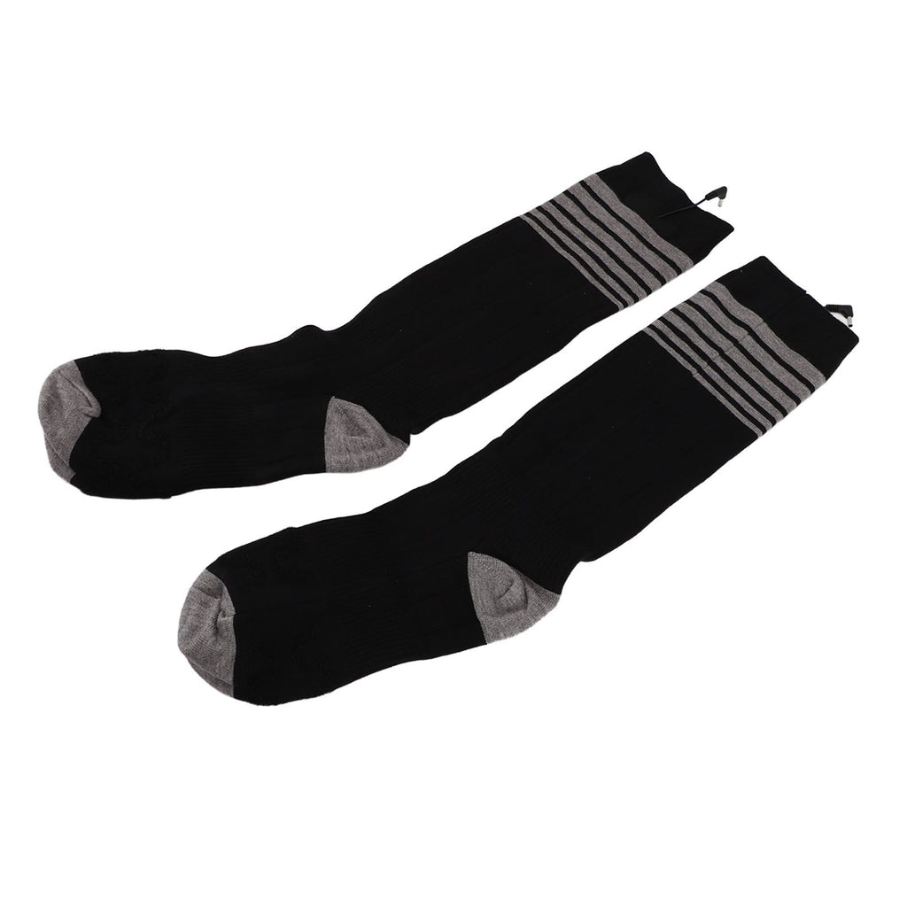 Electric Heated Socks for Men Women Battery Heated Socks with 3 Heat Settings for Hunting Hiking Camping Black