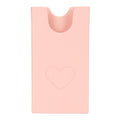 Beach Bag Phone Holder Silicone Phone Case Wallet Holder Insert Accessory Secure Attachment Keep Phone Handy Pink