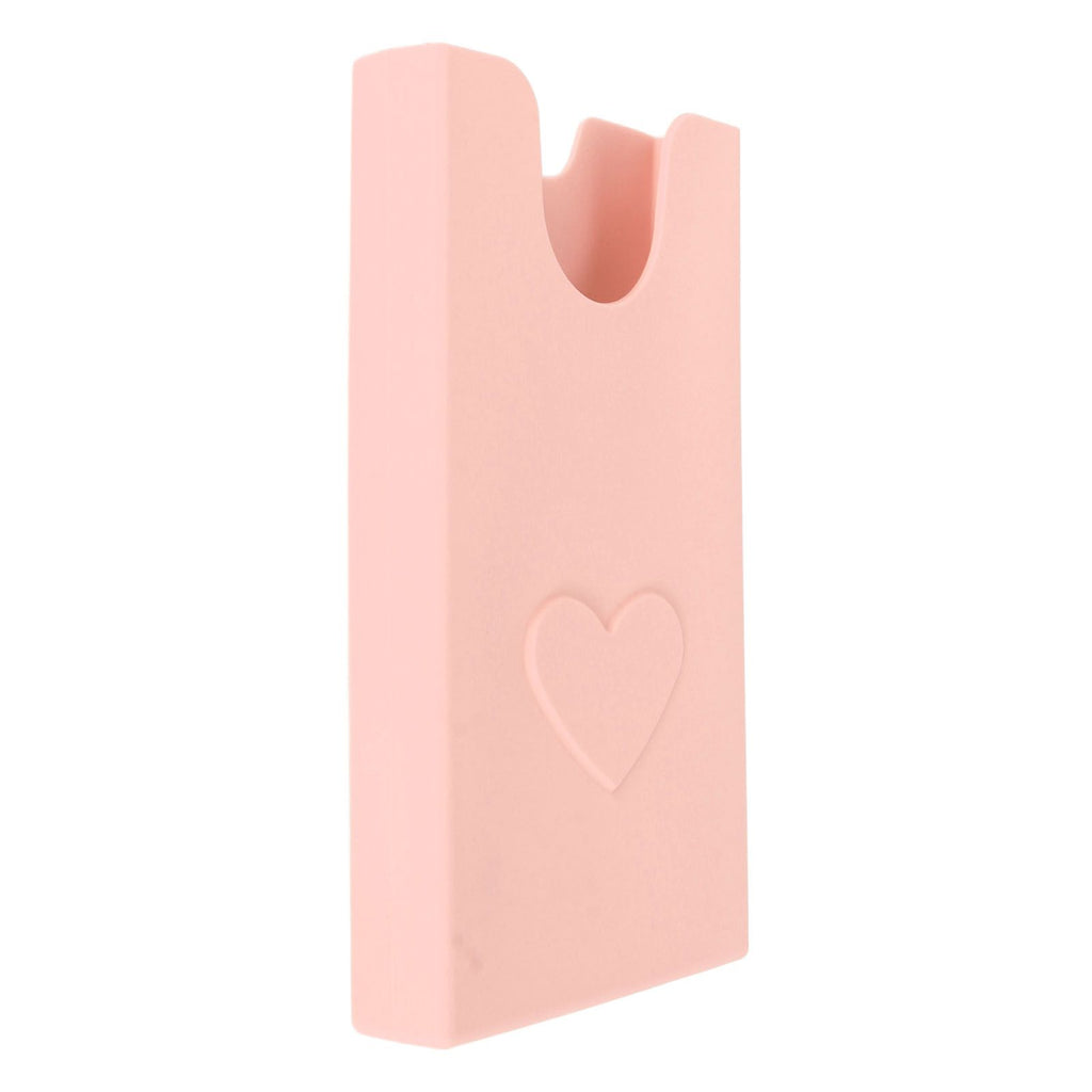 Beach Bag Phone Holder Silicone Phone Case Wallet Holder Insert Accessory Secure Attachment Keep Phone Handy Pink