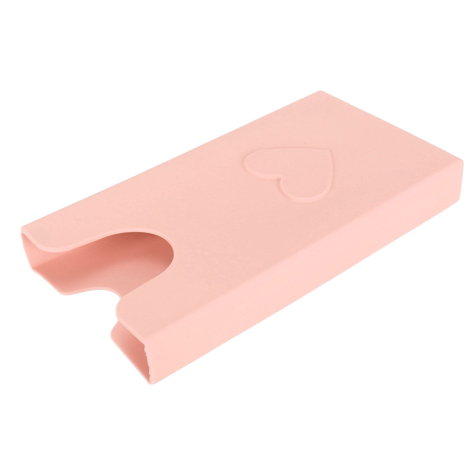 Beach Bag Phone Holder Silicone Phone Case Wallet Holder Insert Accessory Secure Attachment Keep Phone Handy Pink