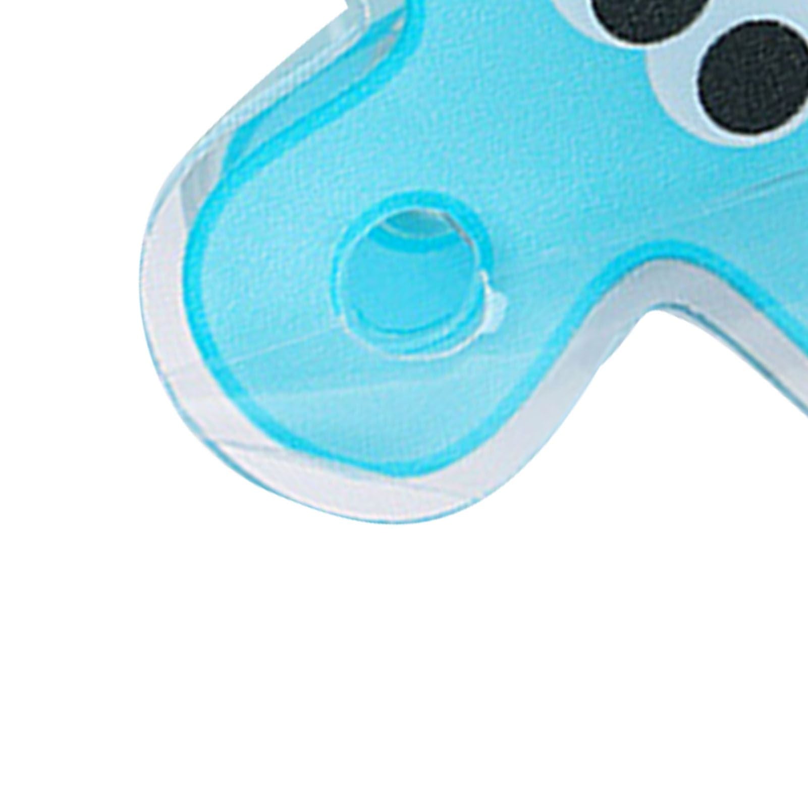 Stationery Clip Plastic Cute Cartoon Double Sided Multifunctional Long Tail Document Clamps For Office Supplies Binder Paper Blue Expression