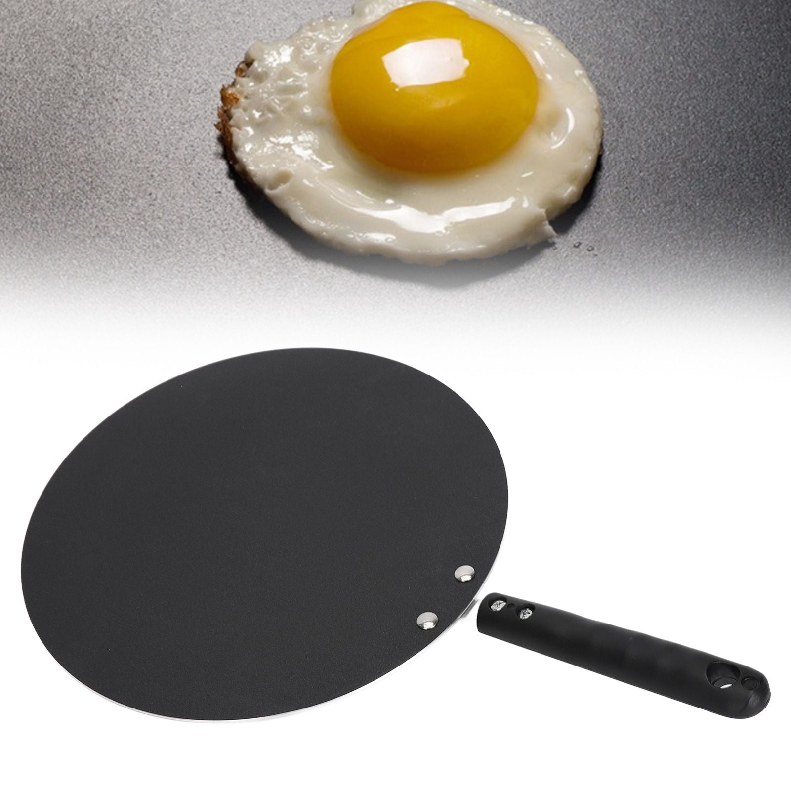 Nonstick Stove Top Crepe Pan Pancake Griddle Pan for Gas Stove Top Egg Bread Cake Crepes Chapattis