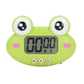 Cartoon Digital Timer ABS Portable Lightweight Simple To Use Cute Cartoon Timer for Kitchen Cooking Green Frog