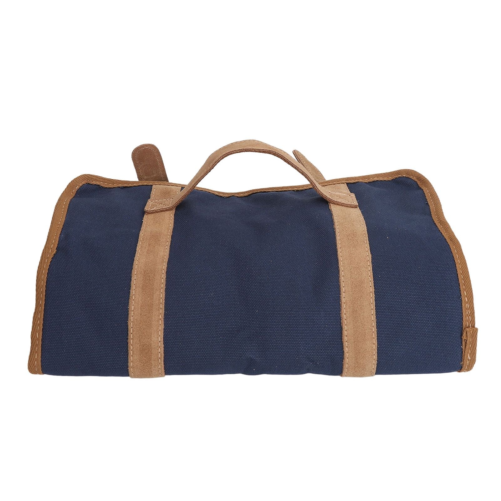 Bartending Tool Bag Portable Large Capacity Stylish Adjustable Shoulder Strap Bartender Kit Bag for Camping Parties Blue