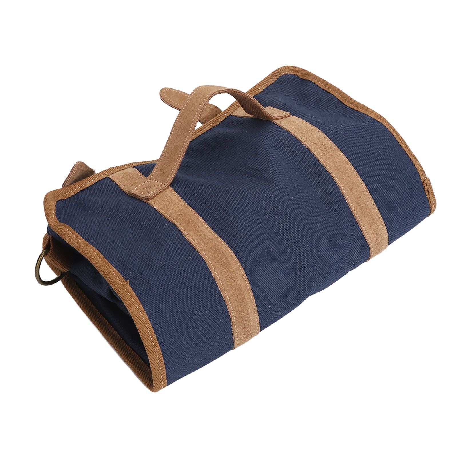 Bartending Tool Bag Portable Large Capacity Stylish Adjustable Shoulder Strap Bartender Kit Bag for Camping Parties Blue