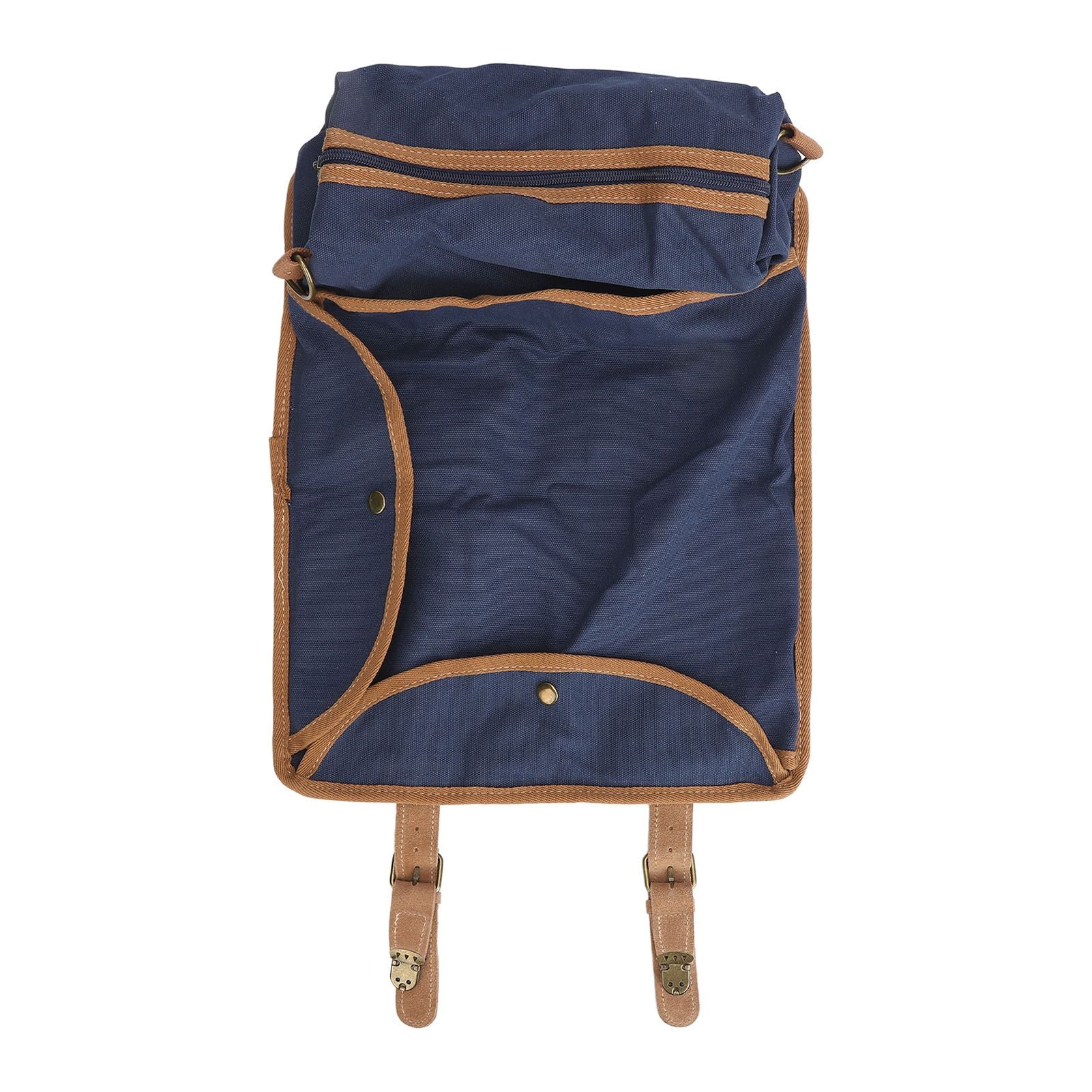 Bartending Tool Bag Portable Large Capacity Stylish Adjustable Shoulder Strap Bartender Kit Bag for Camping Parties Blue