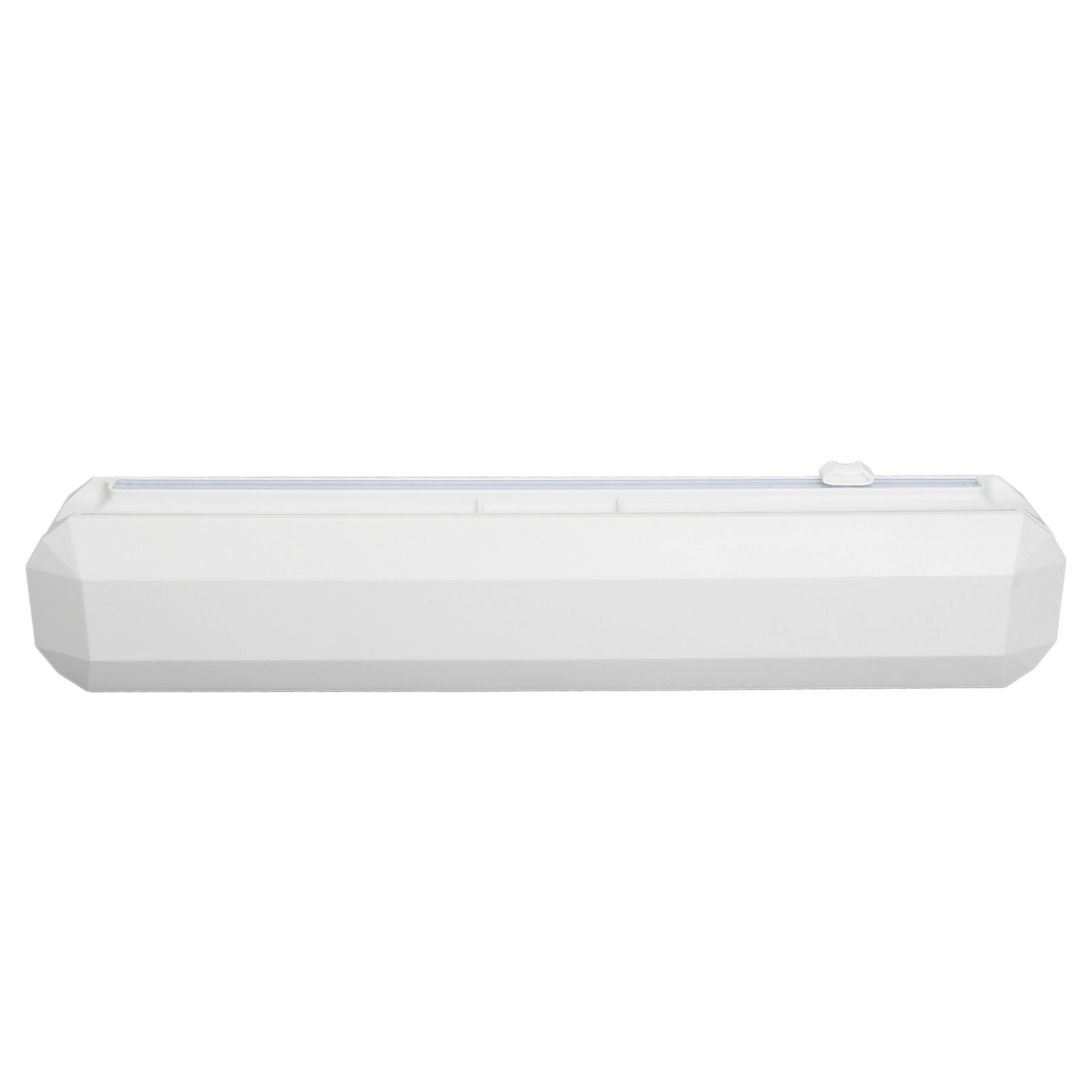 Plastic Wrap Dispenser with Slide Cutter Smooth Cutting Adjustable Reusable Cling Film Dispenser for Tin Foil M 38.5x7.5cm