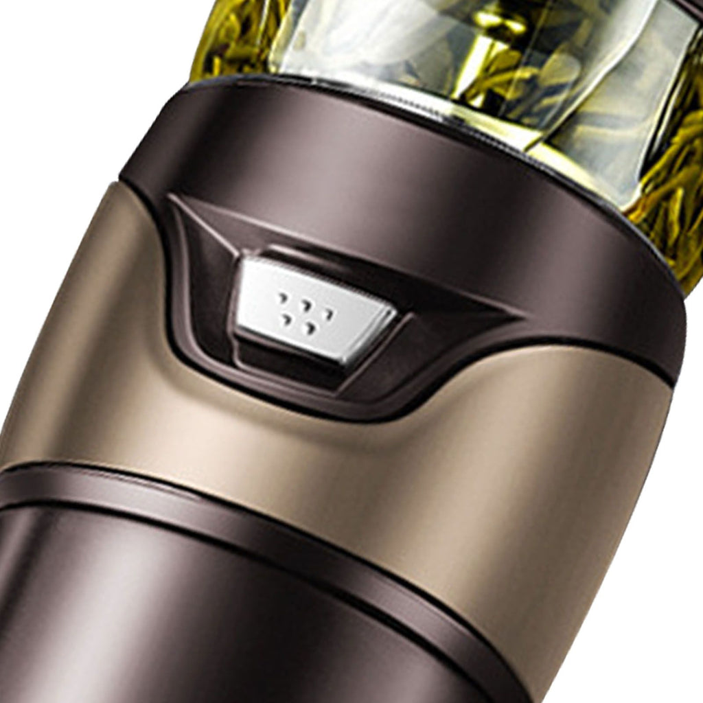 Tea Bottle with Infuser Tea Tumbler Stainless Steel Double Layer Insulated Cup for Men Daily Office Home Brown