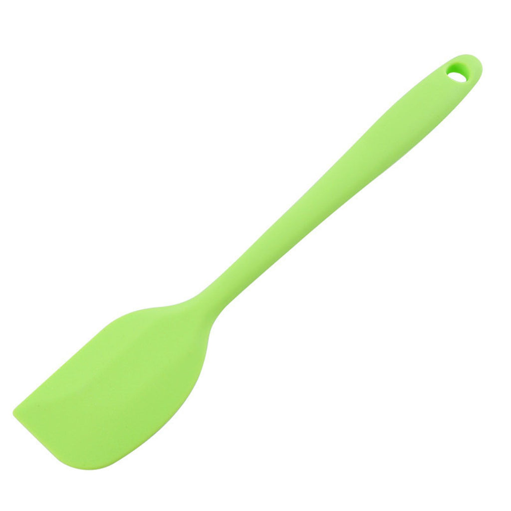 Silicone Spatula Food Grade High Heat Resistant Non Stick Spatula Kitchen Utensils Cookware for Cooking Baking Green