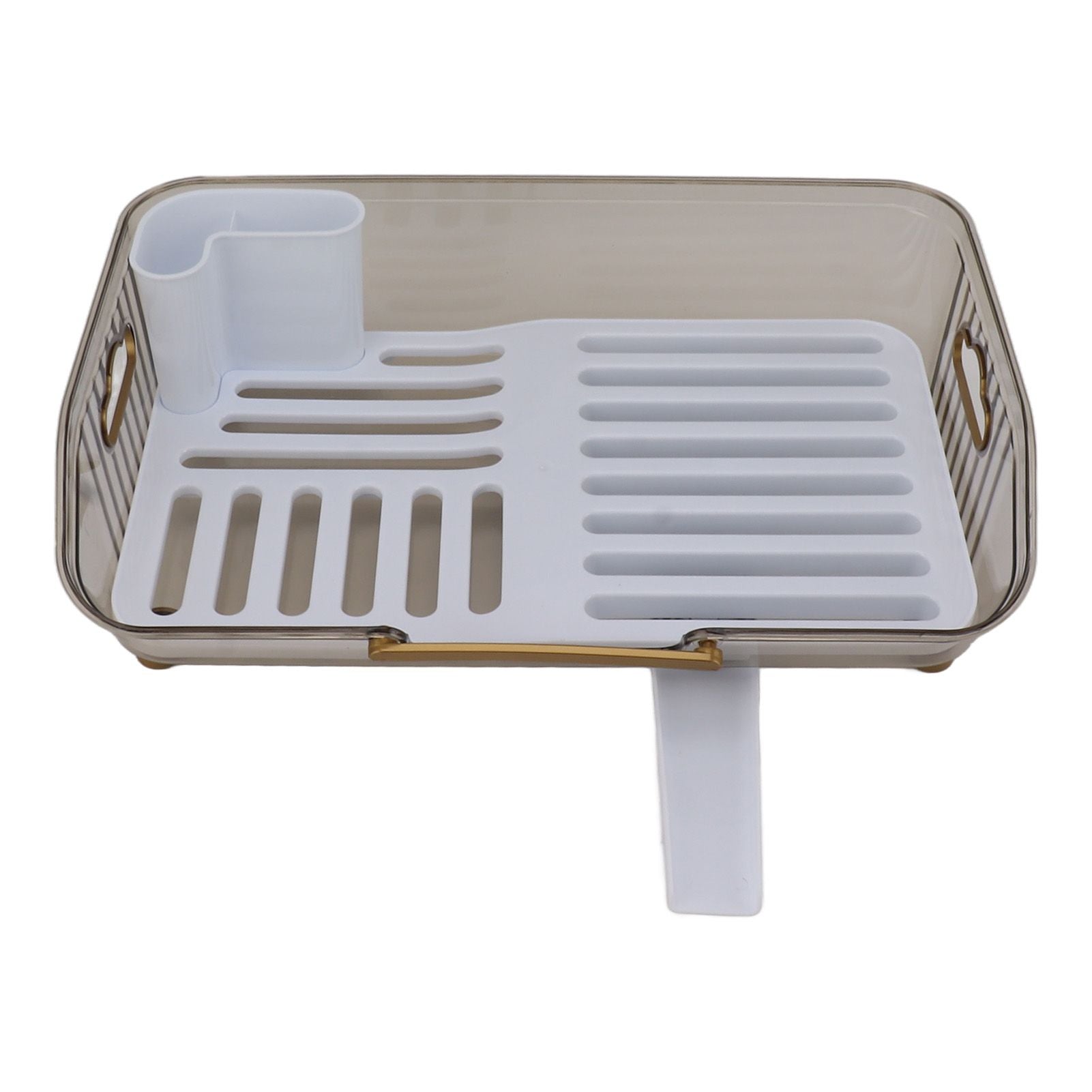 Dish Drying Rack Multifunctional PP Space Saving Clean Hygienic Dish Drainer for Kitchen Sink