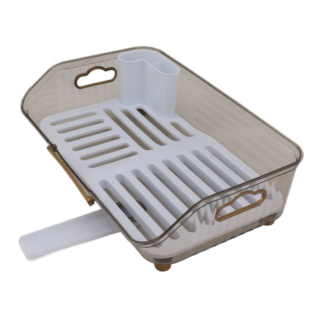 Dish Drying Rack Multifunctional PP Space Saving Clean Hygienic Dish Drainer for Kitchen Sink