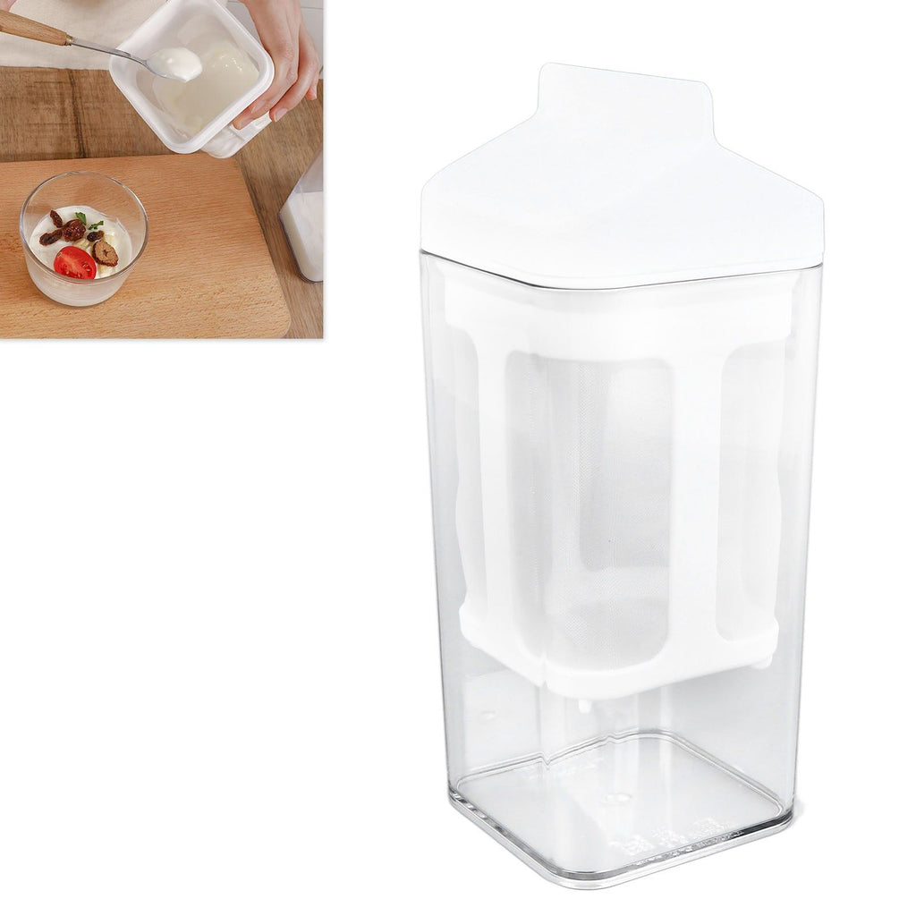 1L Yogurt Strainer Yogurt Water Separator Juicing Food Sieve Strainer for Making Thick Greek Yogurt Juice