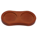 Pepper Salt Mill Tray 8 Shaped Easy To Use Wooden Mill Tray for Placing Various Seasoning Bottles