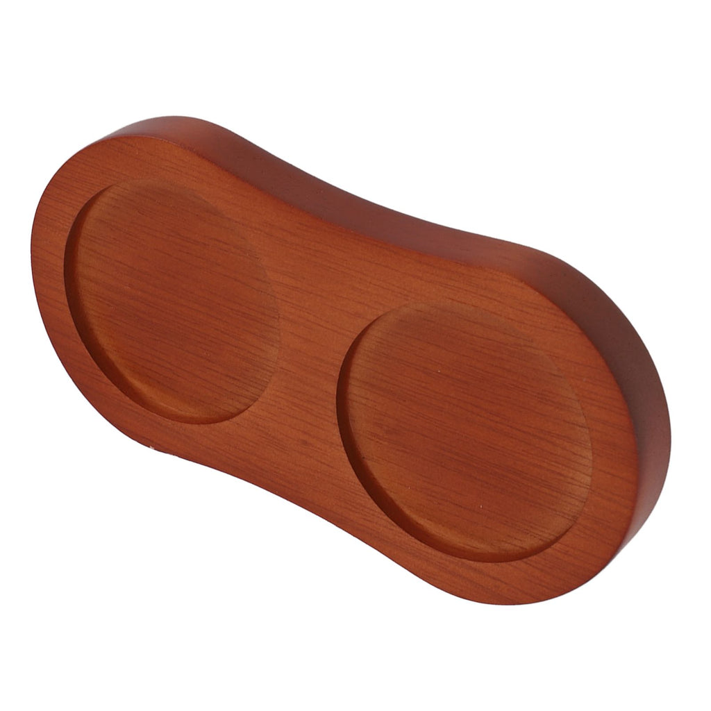 Pepper Salt Mill Tray 8 Shaped Easy To Use Wooden Mill Tray for Placing Various Seasoning Bottles