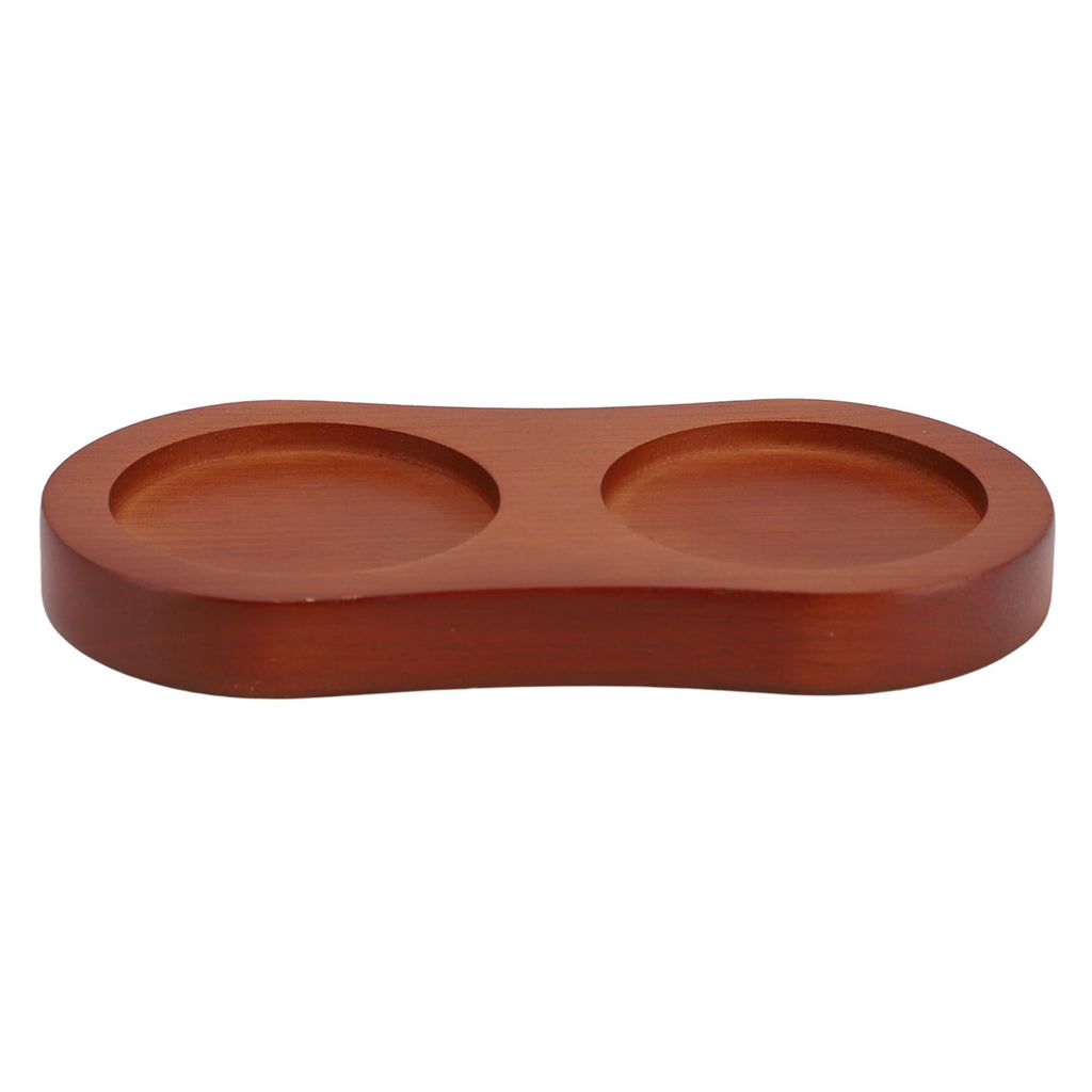 Pepper Salt Mill Tray 8 Shaped Easy To Use Wooden Mill Tray for Placing Various Seasoning Bottles