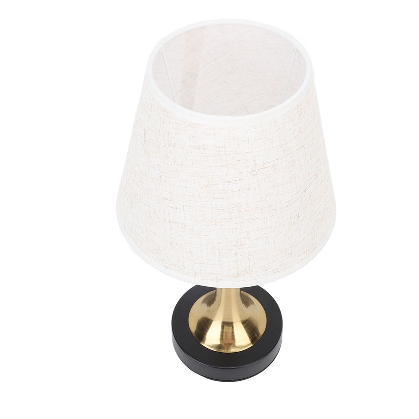 USB Bedside Table Lamp 3 Color Temperature Dimmable LED Nightstand Lamp with Grey Linen Fabric Shade Remote Control Timer Off 3W