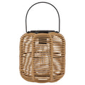 Solar Lantern Outdoor Hanging Solar Lights Waterproof Decorative Rattan Lantern for Table Patio Garden Yard Porch Tungsten