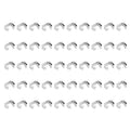 50Pcs Metal Christmas Lights Gutter Hooks Stainless Steel Christmas Lights Gutter Hangers S 20x14mm