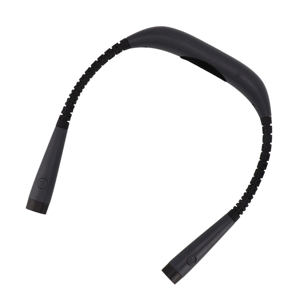 LED Neck Reading Light 3 Colors 3 Bright Level 1000mAh Rechargeable Battery Bendable Arms Book Light for Knitting