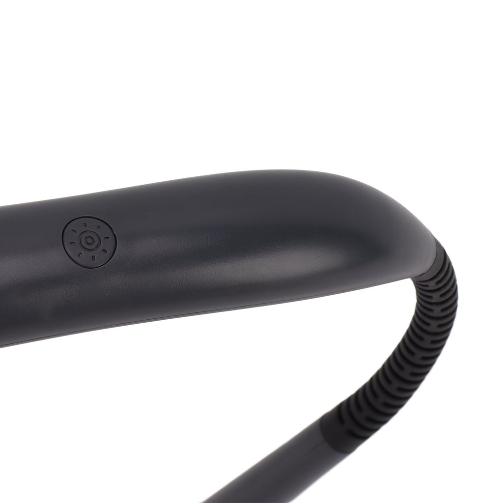 LED Neck Reading Light 3 Colors 3 Bright Level 1000mAh Rechargeable Battery Bendable Arms Book Light for Knitting