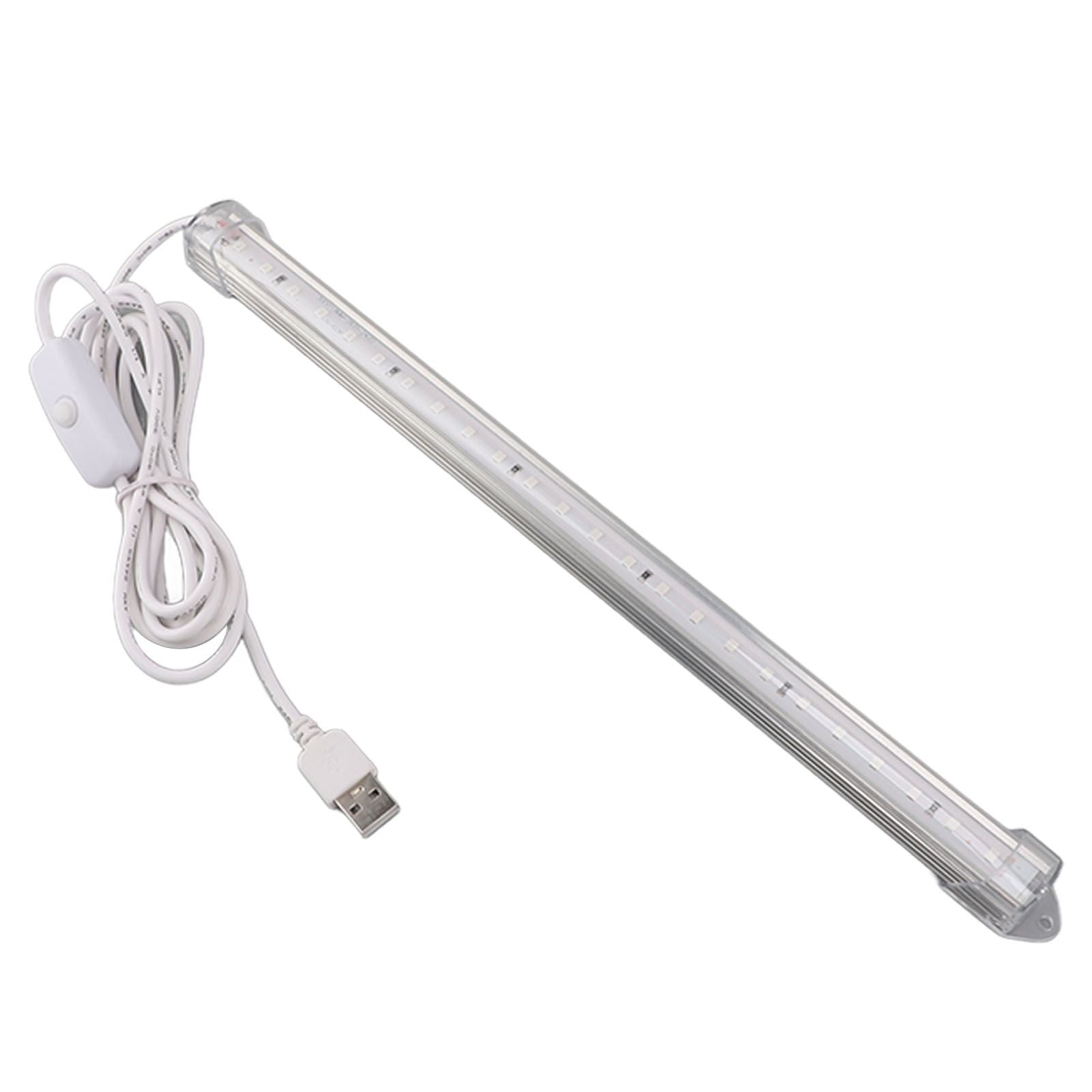 Ultraviolet Light Tube 395nm USB Powered 5W 24 Light Beads Excellent Heat Dissipation Ultraviolet Light Bar for Party Stage UV Glue Curing