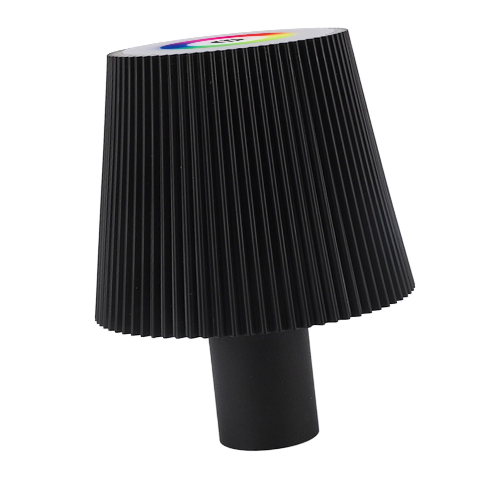 LED Bottle Lamp 4000mAh IP54 Waterproof Touch Control Color Adjustable USB Rechargeable Cordless Wine Bottle Lamp Night Light Black