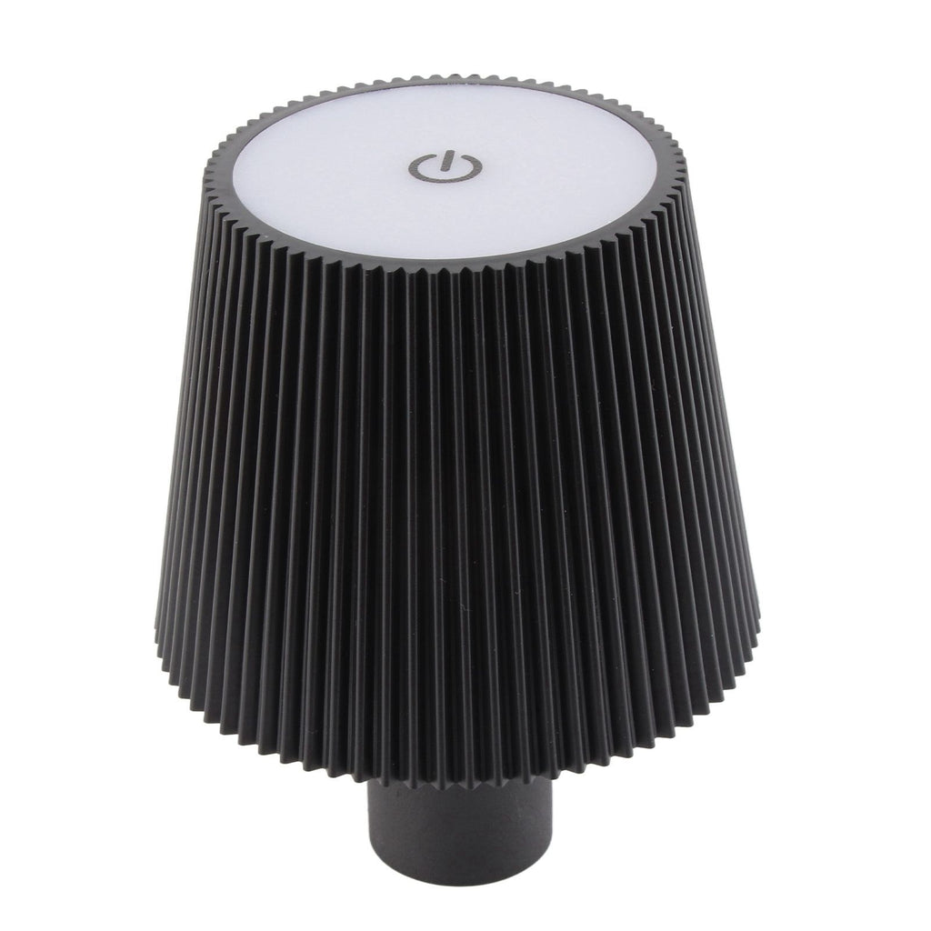 Wine Bottle LED Lamp Cordless Waterproof Table Lamp 2000mAh Rechargeable Night Light for Outdoors Bars Restaurant Black