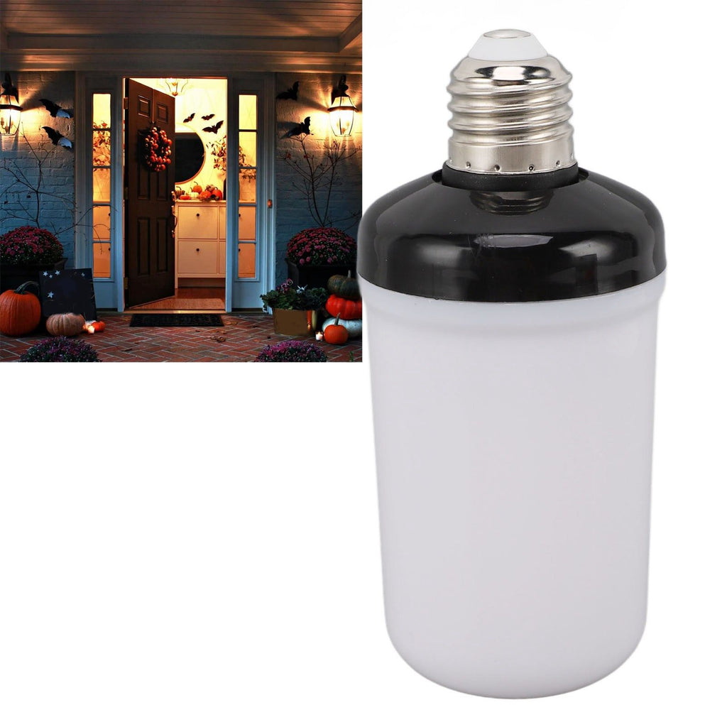 LED Flame Light Bulbs 4 Modes Flickering Light Bulbs E26 Fire Light Bulb for Halloween Christmas Party Porch 85‑265V