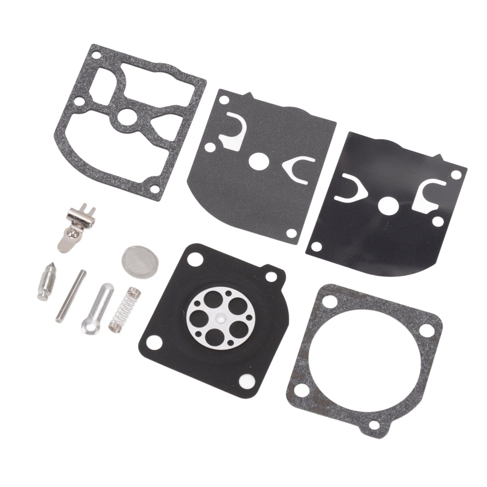 Carburetor Diaphragm Kit Gasket Metal and Paper for Zama Rb72 for Stihl Ms019 190t for Dolmar Ps34 45 340 Chainsaw