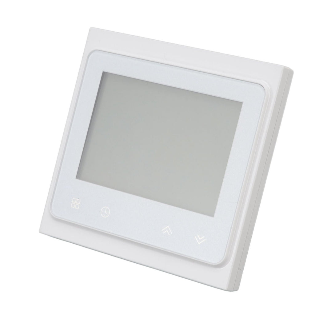 Smart Thermostat for Zigbee Mobile Phone App Voice Control Smart Remote Water Heating Thermostat AC 95‑240V White