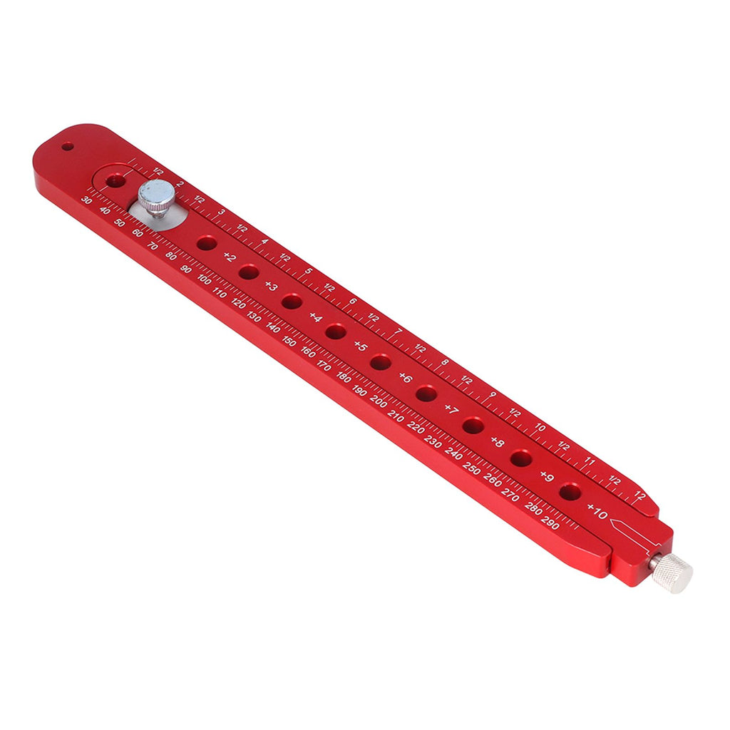 Woodworking Circle Ruler Aluminium Alloy Adjustable Woodworking Circular Drawing Tool for Carpenter Tool